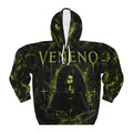Veneno Snake Hoodie — Dark Gothic All-Over Print Pullover